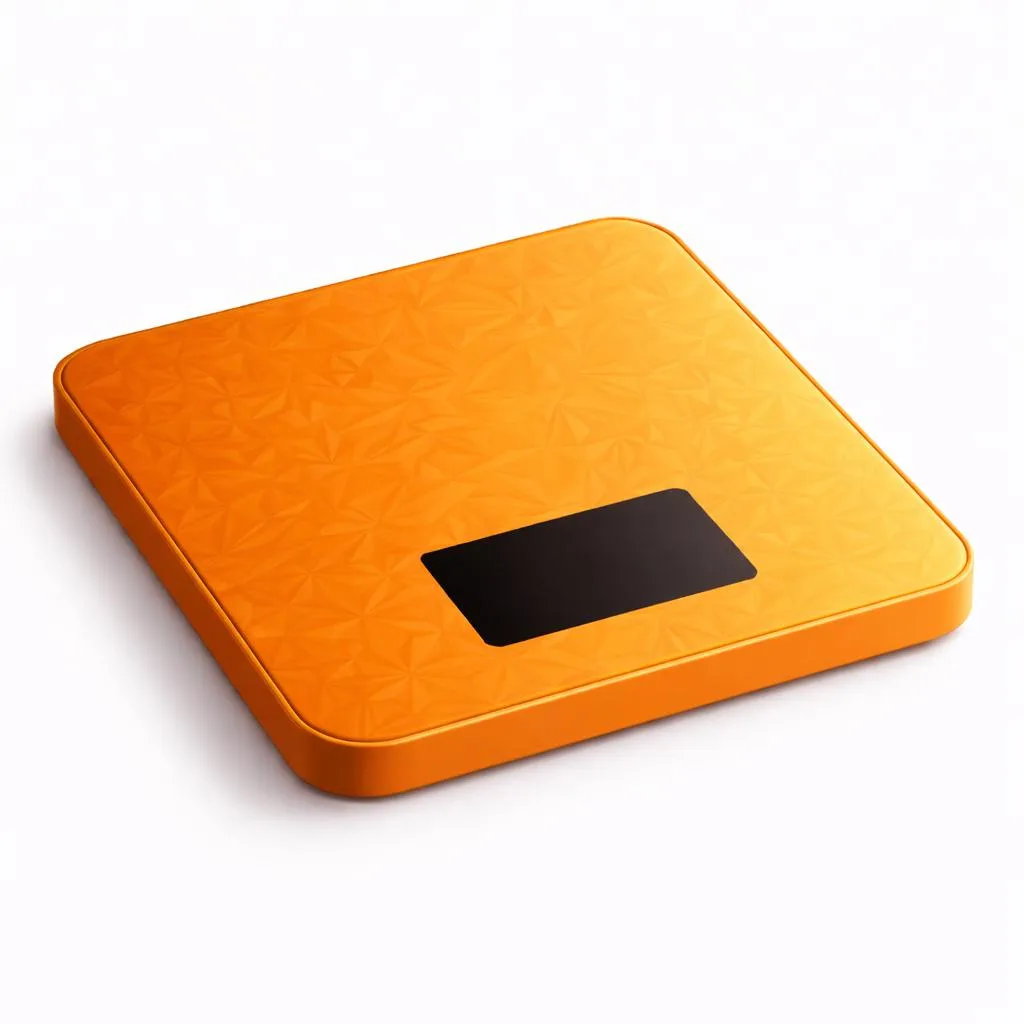 Orange smarte Pigmenz Friseurwaage