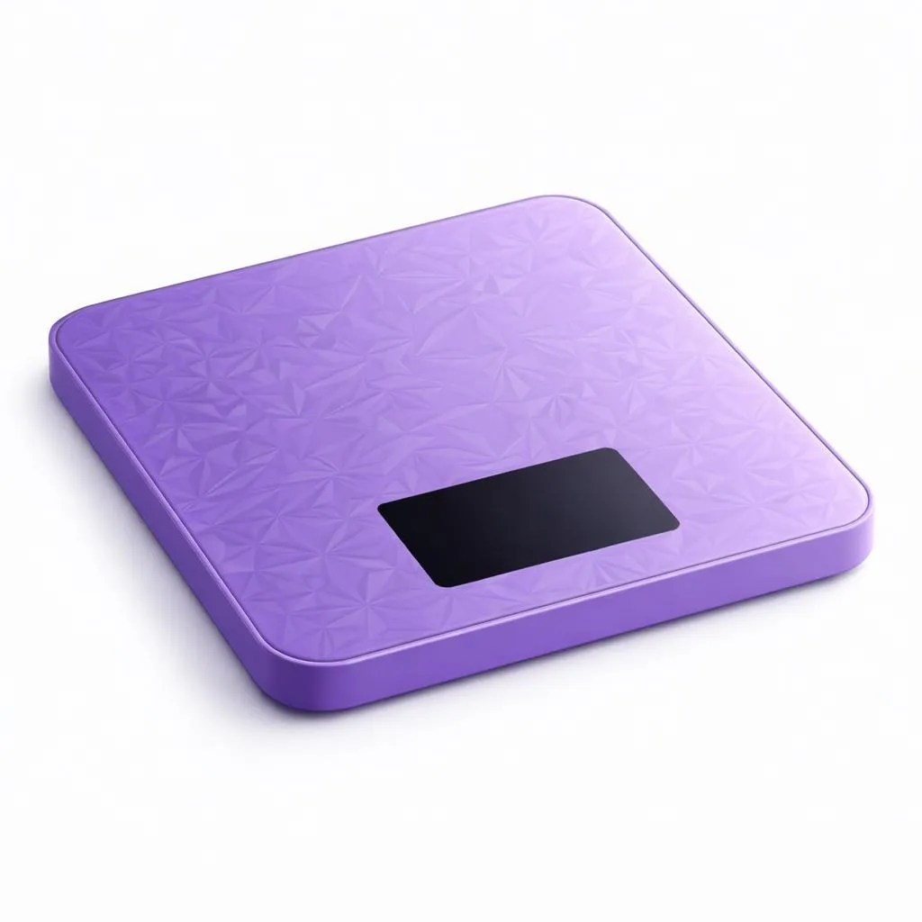 Violette smarte Pigmenz Friseurwaage